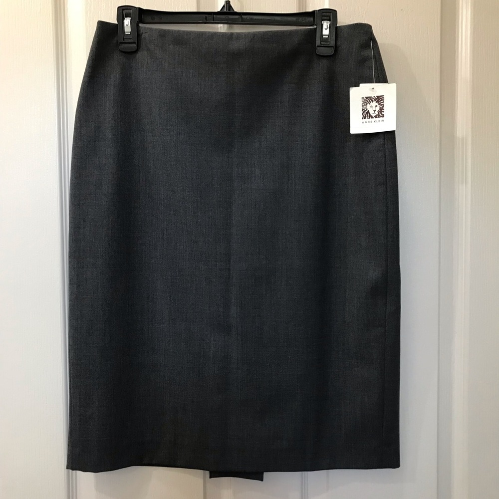 Anne Klen skirt/Pencil cut/Grey